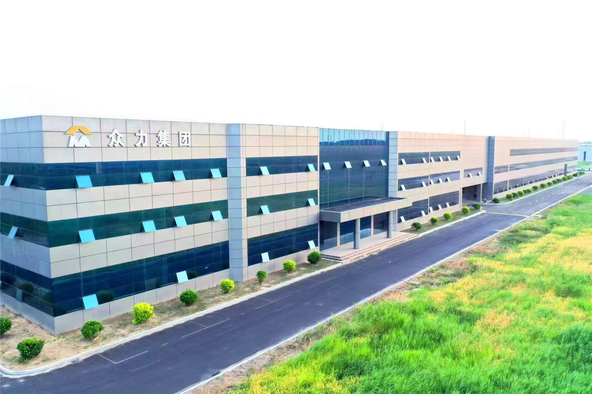 临时办公楼航拍外景